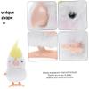 BCOATH Windup Plush Animal Cute Clockwork Parrot Easter Party Favor Compact Walk for Indoor Outdoor Play Classroom Reward view 3
