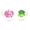 BRIGHTFUFU 5pcs Wind Up Animal Cartoon Design Manual Mechanism for Boys and Party Favors Educational Playthings Random Style and Color Random Color view 2