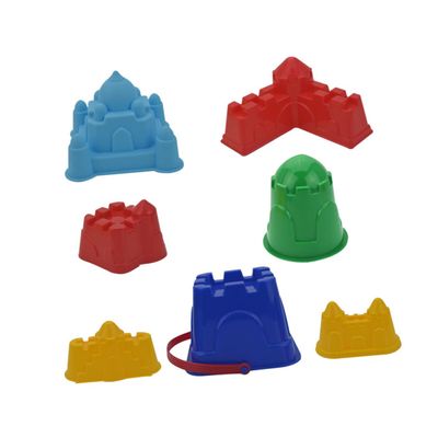 BCOATH Beach Set Portable Castle Sand Playset for Lightweight Plastic Sand Dredging Tools Creative Outdoor Fun for Boys