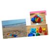 BCOATH Beach Set Portable Castle Sand Playset for Lightweight Plastic Sand Dredging Tools Creative Outdoor Fun for Boys view 2