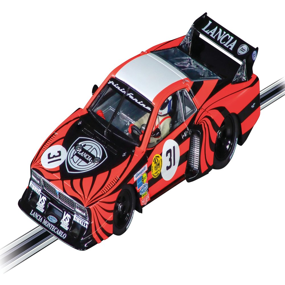 Carrera 27835 Lancia Beta Montecarlo Turbo No.31, 6h Brands Hatch 1979 1:32 Scale Evolution Analog Slot Car