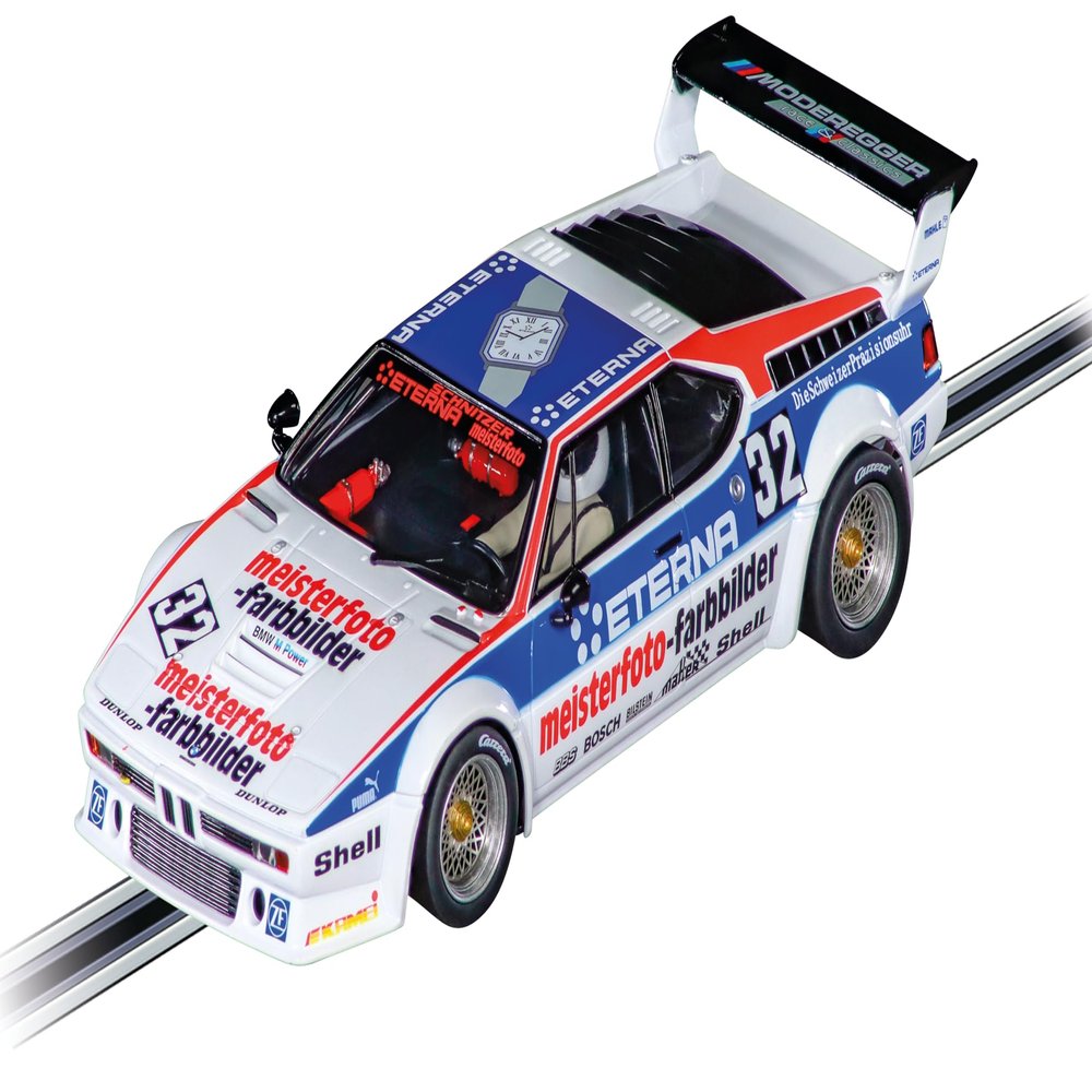 Carrera 23997 BMW M1 Procar Moderegger Race and Classics, No.32 1:24 Scale Digital 124 Slot Car Racing Vehicle