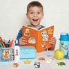 100 Different Fun Stickers for Children  Waterproof Vinyl Sticker Pack with Food, Animals & Objects, Perfect for Water Bottles, Notebooks, Tablets & Scrapbooks view 2