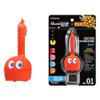 Otamatone Melody Original PAC-Man Electronic Portable Music Toy Player Synthesizer from Japan by Maywa Denki Officially Licensed Merchandise with English Instructions Keychain Accessory - Blinky view 1