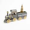 Gerson International Playful 22.25 in L Metal Holiday Train with Christmas Tree view 2