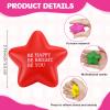 100 Pcs Stress Balls for Adults Motivational Stress Balls Bulk Colorful Foam Stress Relief Balls Hand Exercise Fidget Relief Anxiety Toys for Office Relief Employee Appreciation Gifts Party Favors view 3