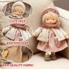 ALPHAINFUSE Handmade Waldorf Doll, Handmade Crocheted Vintage Cute Doll view 2