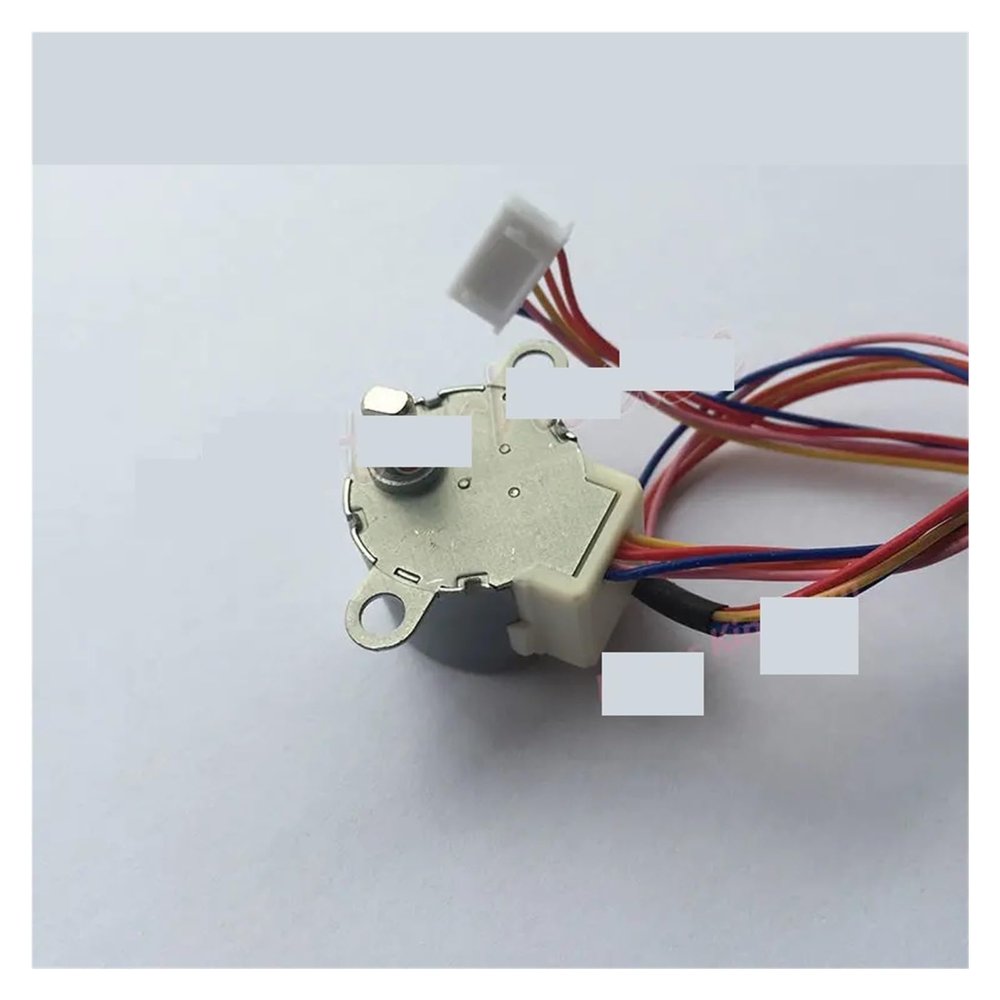 CQMLWSDNW 24BYJ48 DC 12V Gear Stepper Electronic Starter 4 Phase 5 Wire Geared Box Reduction Air Conditioner Ratio 1:64