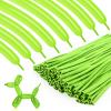 100pcs 260 Light Green Long Balloons for Twisting, Skinny Thickening Latex Balloons for Animal Modeling and Arch Tying, Magic Show Party Supplies for Birthday Wedding Christmas Decoration view 1