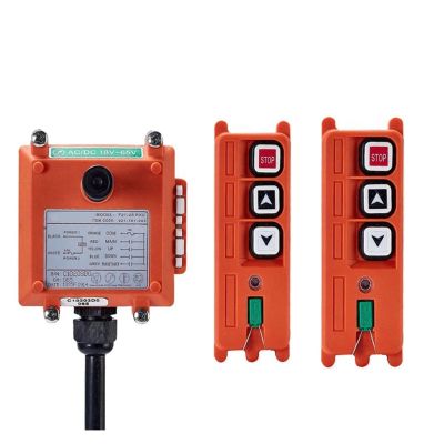 DWBPGVUN 1pc AC380V Remote Control 2 Transmitter + 1 Receiver F21-2S