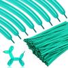 100pcs 260 Nile Blue Long Balloons for Twisting, Skinny Thickening Latex Balloons for Animal Modeling and Arch Tying, Magic Show Party Supplies for Birthday Wedding Christmas Decoration view 1