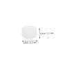 HAKIDZEL 50Pcs Rattle Plastic Ring Boxes Noise Making Accessories for DIY Craft Smooth Bells for Sewing and Sensory Play view 2