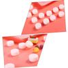 HAKIDZEL 50Pcs Rattle Plastic Ring Boxes Noise Making Accessories for DIY Craft Smooth Bells for Sewing and Sensory Play view 3