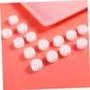 HAKIDZEL 50Pcs Rattle Plastic Ring Boxes Noise Making Accessories for DIY Craft Smooth Bells for Sewing and Sensory Play view 4
