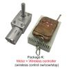 VUQLDHAYZ DC Worm Electronic Starter Geared Reducer JGY-370-M8 6-24V 6-150RPM Self-Lock Turbine M8 33mm Package K 12V 30rpm view 4