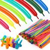 100pcs 260 Multi Long Balloons for Twisting, Skinny Thickening Latex Balloons for Animal Modeling and Arch Tying, Magic Show Party Supplies for Birthday Wedding Christmas Decoration view 1