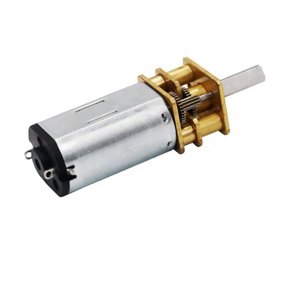 DC 12V N20 Metal Gear Electronic Starter with Gear Wheel Gearbox Reducer Electronic Starter DIY Toy 50 RPM
