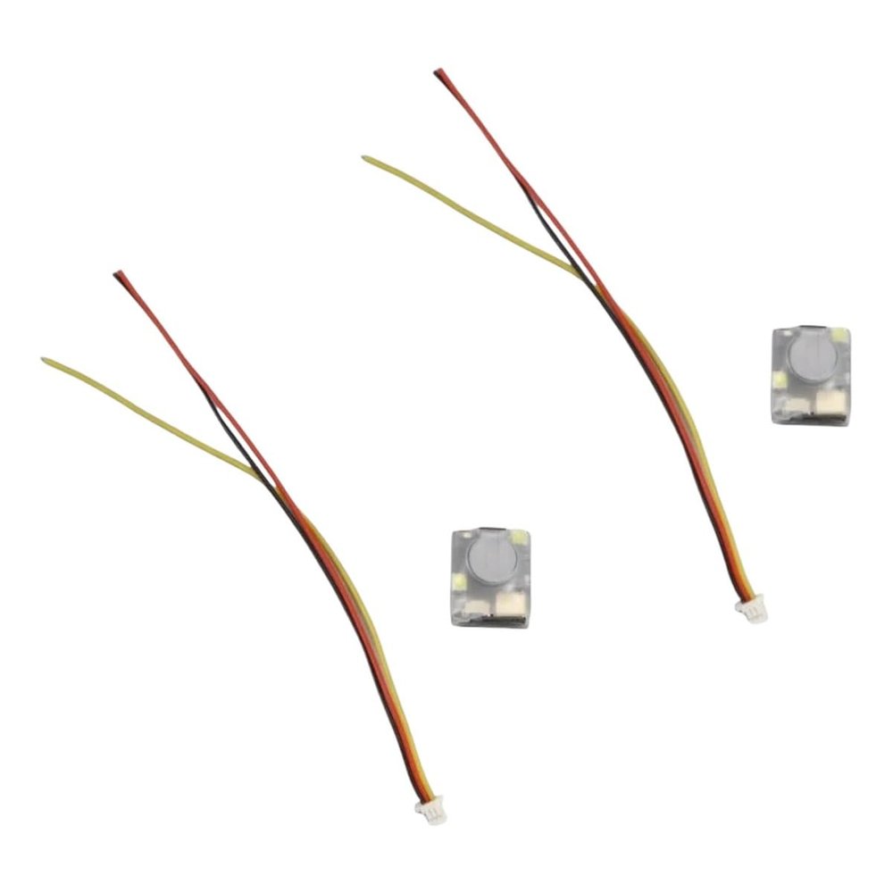 1/2 Pcs Buzzer 100dB BB Ring LED Light Alarrm 100 Decibels Programmable BF F7 for FPV Quadcopter and RC Airplane