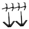 FELTECHELECTR 6pcs Model Display Stand for Action Figures Lightweight Support Base Compatible with Gundam Hg Models Versatile Secure Holder for Desktop and Home Decor view 1