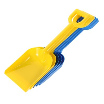KOMBIUDA 5Pcs Sand Shovel Plastic Outdoor Digging Tools for Boys and Beach Use Multi-Color Small Shovels for Sandboxes and Outdoor Fun Random Color