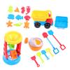 BCOATH Outdoor Beach Sand Play Lightweight Sand Molds and Seaside Bucket for Smooth Surface Play Tools Birthday Gift for Boys view 1