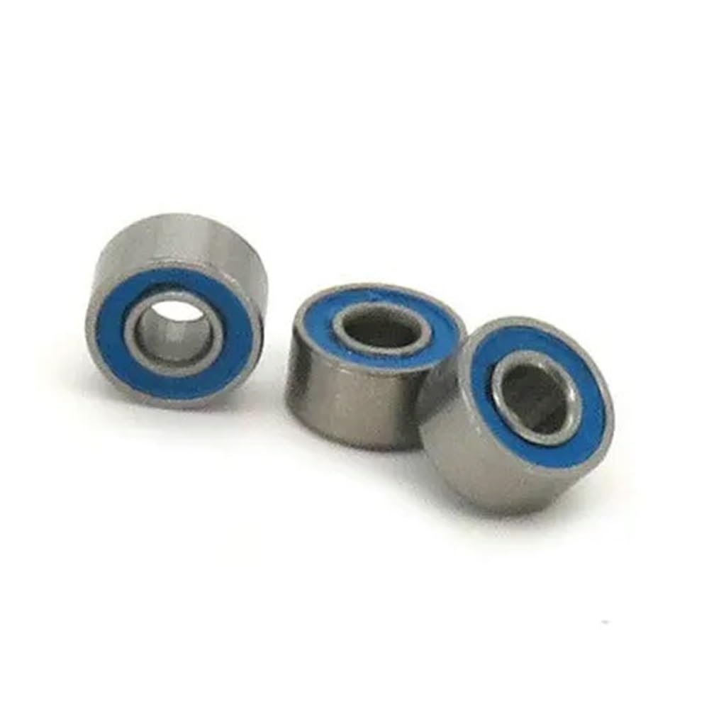Ball Bearings 10pcs MR52 2RS Bearing 2x5x2.5mm Blue Rubber Seals Ball Bearing MR52-2RS MR52RS 2 * 5 * 2.5 ABEC-3 RC Bearing Bearings Skateboarding