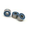 Ball Bearings 10pcs MR52 2RS Bearing 2x5x2.5mm Blue Rubber Seals Ball Bearing MR52-2RS MR52RS 2 * 5 * 2.5 ABEC-3 RC Bearing Bearings Skateboarding view 1