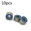 Ball Bearings 10pcs MR52 2RS Bearing 2x5x2.5mm Blue Rubber Seals Ball Bearing MR52-2RS MR52RS 2 * 5 * 2.5 ABEC-3 RC Bearing Bearings Skateboarding view 2