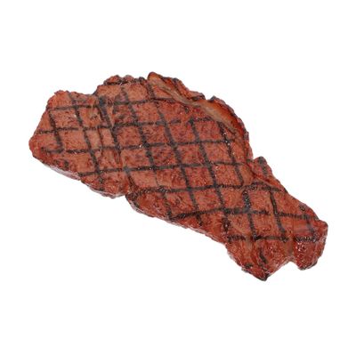 FELTECHELECTR Simulation Steak Prop Decorative Fake Steak Model for Photography Kitchen Display Party Decoration and Plaything