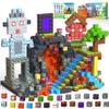 ANDENLEY 150PCS Magnetic Blocks, Magnetic Building Blocks Cubes, Magnet Tiles Stacking STEM Building Game Birthday Gifts for Boys Girls Age 3 4 5 6 7 8-12 view 1