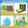 ANDENLEY 150PCS Magnetic Blocks, Magnetic Building Blocks Cubes, Magnet Tiles Stacking STEM Building Game Birthday Gifts for Boys Girls Age 3 4 5 6 7 8-12 view 4