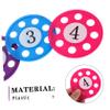 16pcs Diving Practice Discs for Swimming Training Vibrant Flying Saucers Pool Retrieval Enhance Underwater Skills and Hand-Eye Coordination Seasonal Dive Accessories view 3