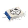 BRIGHTFUFU Realistic Mini House Kitchen Model with Alloy Gas Stove and Pressure Cooker Miniature Dollhouse Cookware Accessories for Engaging Role Play and Detailed Cooking Scenes view 2
