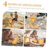 BCOATH Portable Ocean Elements Sand for Bucket Silicone Beach Safe Summer Playset to Build and Dig Sand Gift for Boys view 4
