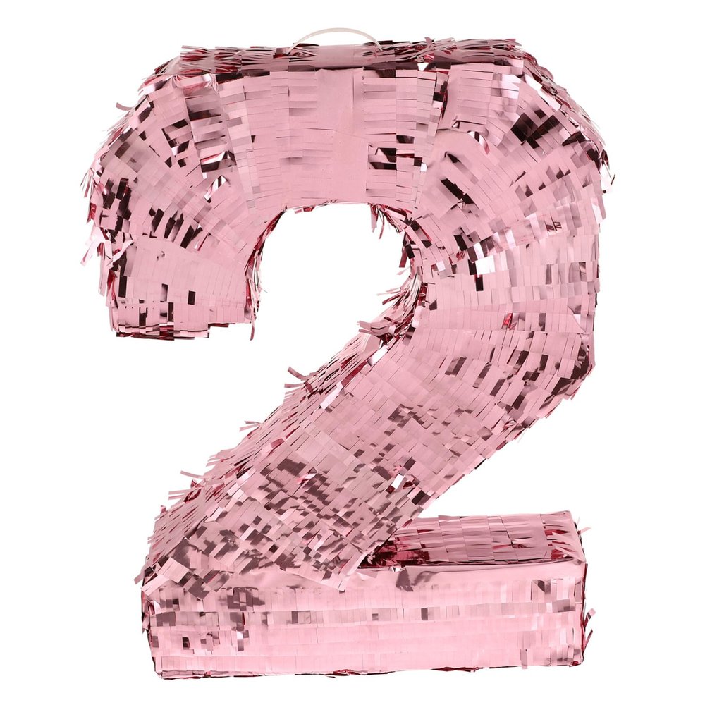 BCOATH Handmade 3D Number Party Decor Filled with Treats for Birthday Bridal Shower Festival Celebration Hanging Favor Container for Adults Fun Game