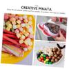 BCOATH Handmade 3D Number Party Decor Filled with Treats for Birthday Bridal Shower Festival Celebration Hanging Favor Container for Adults Fun Game view 2