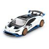 1:64 Diecast Model Car Compatible with Lamborghini Huracn STO Bianco Asopo Limited Edition by Mini GT MGT00788 view 2