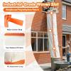 10ft Construction Trash Chute Section  Heavy-Duty, Tear-Resistant Material; Includes 8 Zip Ties (120lb Rated) & Storage Bag; for Construction, Renovation, Remodeling, Household, Laundry2packs view 3