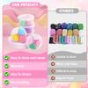 Air Dry Clay Kit, Modeling Magic Clay for Kids,12 Desserts DIY Sculpting Set, Ultra Light & Soft, Safe Art Crafts Set for School Projects, Home Crafts,Party Activities, Gifts for Boys & Girls view 4