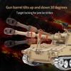 RC Tank, 1/16 2.4G Remote Control M109A2 Grenade Tank with Smoke, Recoil & BB Launch Simulation, Ideal Military Vehicle Gift for Teens & Adult (Basic Version M2109) view 3