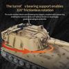 RC Tank, 1/16 2.4G Remote Control M109A2 Grenade Tank with Smoke, Recoil & BB Launch Simulation, Ideal Military Vehicle Gift for Teens & Adult (Basic Version M2109) view 4
