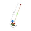 LALADEFIEE Wooden Cartoon Animal Push Walker for Wheels Multifunctional Learning Plaything with Comfortable Grip Handle Smooth Finish Portable Walking Support for Boys view 2