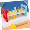 Gogogmee 2Pcs Hammer Pounding Bench for Fine Motor Skills Development Interactive Cognitive Play Tool for Safe Educational Playthings view 4