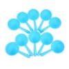 BCOATH 10pcs Beach Shovels Sand Sifters Plastic Sand Scoop Shovels with Long Handles for Outdoor Water Play and Sandcastle Construction Easy and Safe to Use for Boys view 1