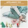 KONTONTY Pretend Play Washing Machine Lightweight Small Creative Appliance for Safe Smooth Surface Educational Role Play view 4