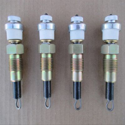Replacement for fits 4 STYLE GLOW PLUGS FOR IH INTERNATIONAL INDUSTRIAL 2300 2350 2424 2444 3414