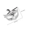 BCOATH 4pcs Masquerade Masks Half-face Costume Party Mask for Dance and Performance with Creative Design view 2