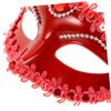 BCOATH 4pcs Masquerade Masks Half-face Costume Party Mask for Dance and Performance with Creative Design view 3