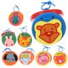 COOLHIYA 8Pcs Wooden Animal Castanet Educational Percussion Instruments for Preschool Early Learning Brain Development Musical Flapper view 1