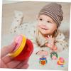 COOLHIYA 8Pcs Wooden Animal Castanet Educational Percussion Instruments for Preschool Early Learning Brain Development Musical Flapper view 2